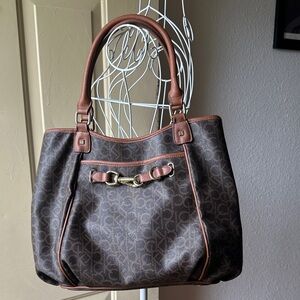 Calvin Klein Signature Brown Tote